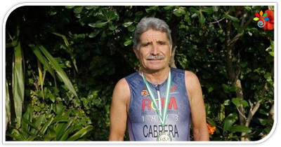 Francisco Cabrera, asociado de Fedelhorce, al campeonato del mundo de “Medio Ironman”