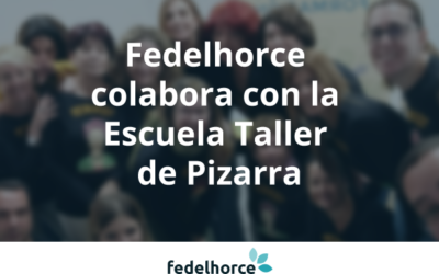 Fedelhorce colabora con la escuela taller de Pizarra