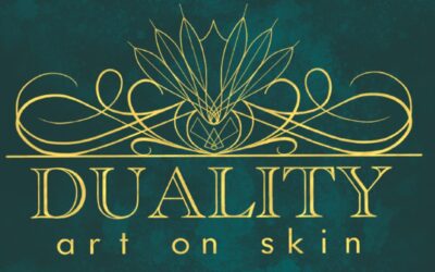 Duality art on skin