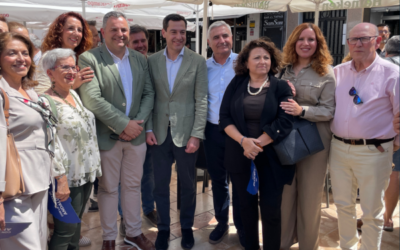 Encuentro de Fedelhorce con Juanma Moreno
