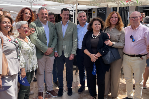 Encuentro de Fedelhorce con Juanma Moreno